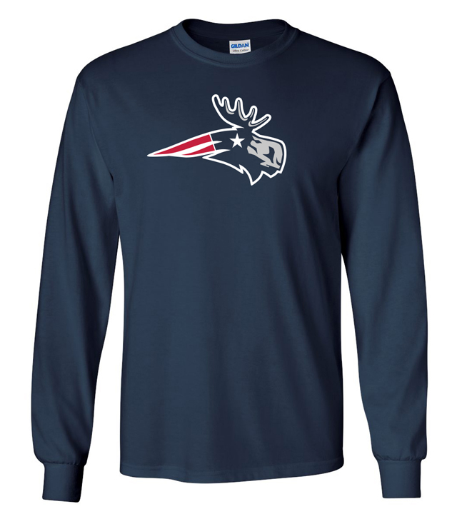 Patriot Moose Long Sleeve T-shirt