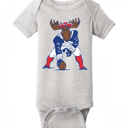 Minute Moose Throwback Onesie